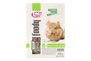 Корм д/шиншил 450г Lolo Pets