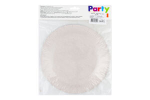 Тарілка паперова Хеппі Бьоздей з кульками 23см 6шт 1502-5772 Паті Хата