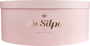 Коробка Le Silpo кругла подарункова 40*17 см кольорова