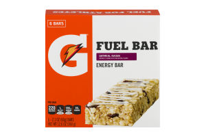 Gatorade Fuel Bar Oatmeal Raisin - 6 CT