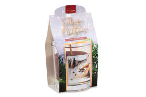 Свічка Верона Коллекшн Гарячий шоколад скло 214 Пако ІФ