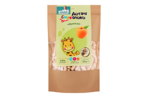 Сніданки сухі для дітей від 3років з солодкою стевією та вітамінами Абрикоска Дитячі Смаколики д/п 25г