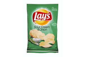 Lay's Sour Cream & Onion Flavored Potato Chips