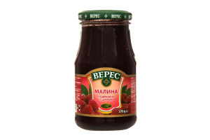 Малина измельченная с сахаром Верес с/б 370г
