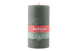 Свічка зелена 13х6.8см №103668790370 Bolsius 1шт
