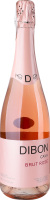 Вино игристое 0.75л 11.5% розовое брют Cava Dibon бут