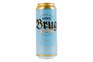 Пиво спеціальне 0.5л 4.8% пастеризоване Blanche Elegant Keten Brug з/б