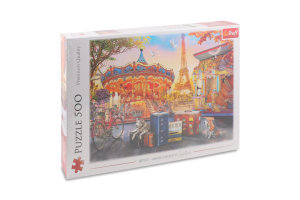 Пазл 500елементів в асортименті Трефль