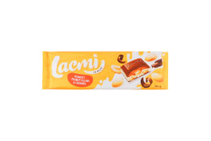 Шоколад молочный Peanuts Peanut Filling&Caramel Lacmi Roshen м/у 295г