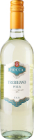 Вино 0.75л 11.5% белое сухое виноградное натуральное Апулия Треббьяно Rocca бут