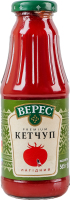 Кетчуп стерилизованный Нежный Premium Верес с/бут 365г