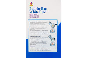 Ahold Boil-In-Bag Enriched Long Grain White Rice - 4 CT