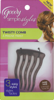 Goody SimpleStyles Twisty Comb Dark Hair