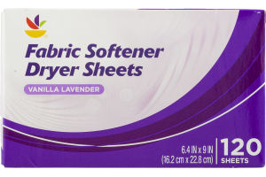 Ahold Fabric Softener Sheets Vanilla Lavender - 120 CT