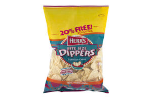 Herr's Tortilla Chips Bite Size Dippers