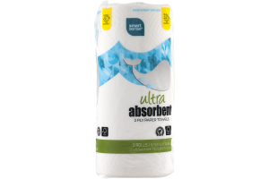 Smart Sense Ultra Absorbent 2 Ply Paper Towels - 2 CT