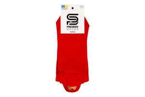 Шкарпетки жіночі з вишивкою Бантик з язичком занижені р.23-25 Premier Socks