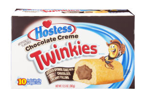 Hostess Twinkies Chocolate Creme - 10 CT