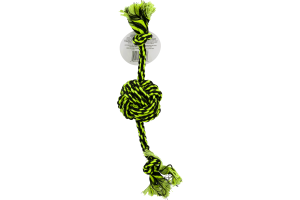 Companion Dog Toy Rope Ball Tug