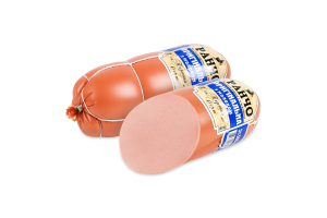 Ковбаса варена з м'яса птиці Оригінальна з молоком Ранчо 1с м/у 500г