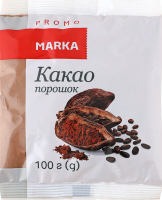 Какао-порошок с пониженным содержанием жира Marka Promo м/у 100г