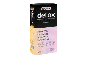 Добавка дієтична Манго, ожина, полуниця Детокс коктейль Umix 6х10г в асорт