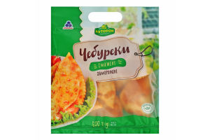 Чебуреки замороженные жареные Хуторок м/у 600г