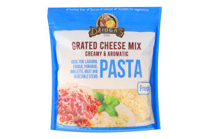 Смесь тертых сыров 42% для пасты Dziugas д/п 200г