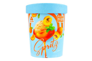 Морозиво сорбет Персик-абрикос Spritz Rud ст 300г