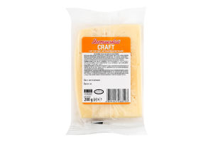 Сыр 50% твердый нарезанный ломтиками Craft Яготинський м/у 200г