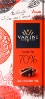 Шоколад черный 70% Vanini к/у 100г