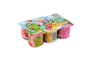 Десерт Robby Полуниця/банан/малина 2,5% 6*50г Ehrmann