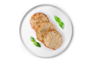 Курячі котлети з зеленню