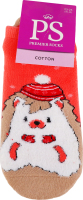 Шкарпетки жін Premier socks Їжак махр рожев р23-25