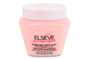 Маска для тусклых волос для придания блеска Glycolic gloss Elseve 250мл