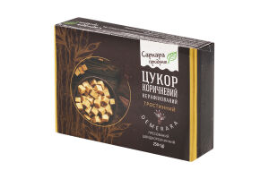 Сахар коричневый нерафинированный тростниковый порционный Demerara Саркара продукт к/у 250г