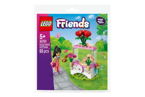 Конструктор для дітей від 5років №30721 Flower stand with roses Friends Lego 55ел