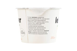 Йогурт 3% с наполнителем фруктовым Персик По-гречески Lekker ст 230г