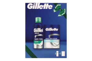 Набір Піна д/гоління Sensitive 200мл+Лосьйон п/гоління Arctic Ice 100мл Gillette