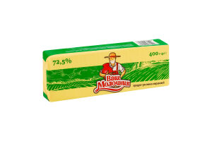 Продукт растительно-сливочный 72.5% Паста Ваш Молочник м/у 400г