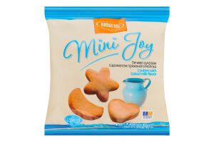 Печенье сахарное с ароматом топленого молока Mini joy Київхліб м/у 180г