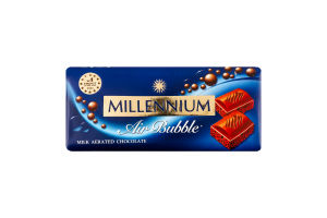 Шоколад молочный пористый Millennium м/у 85г