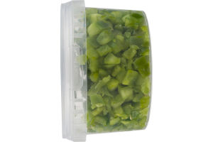 Ahold Diced Peppers Green