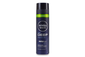 Гель для бритья Deep Nivea Men 200мл