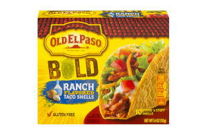 Old El Paso Bold Ranch Flavored Taco Shells Stand 'n Stuff