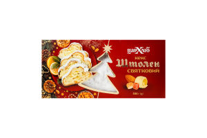 Кекс Штолен святковий Цар хліб к/у 500г