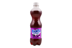 Напій безалкогольний сильногазований з підсолоджувачами Grape Fanta п/пл 500мл