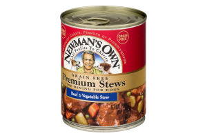 Newman's Own Grain Free Premium Stews for Dogs Beef & Vegetable