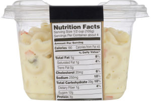 Ahold Amish Style Macaroni Salad