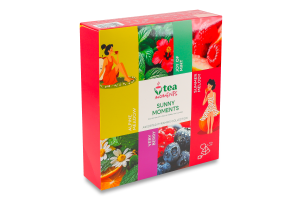 Чай ассорти в пирамидках Sunny moments Tea Moments к/у 32х1.7г